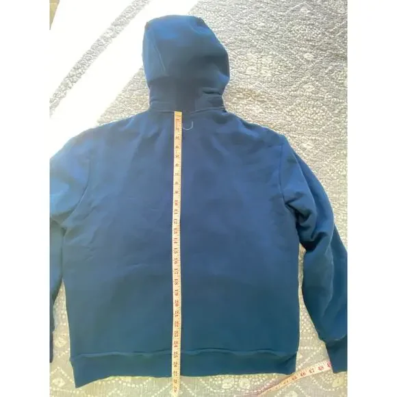 SCOTTeVEST Men's Hoodie 21 Pocket Full Zip Blue Size Large - Picture 9 of 10